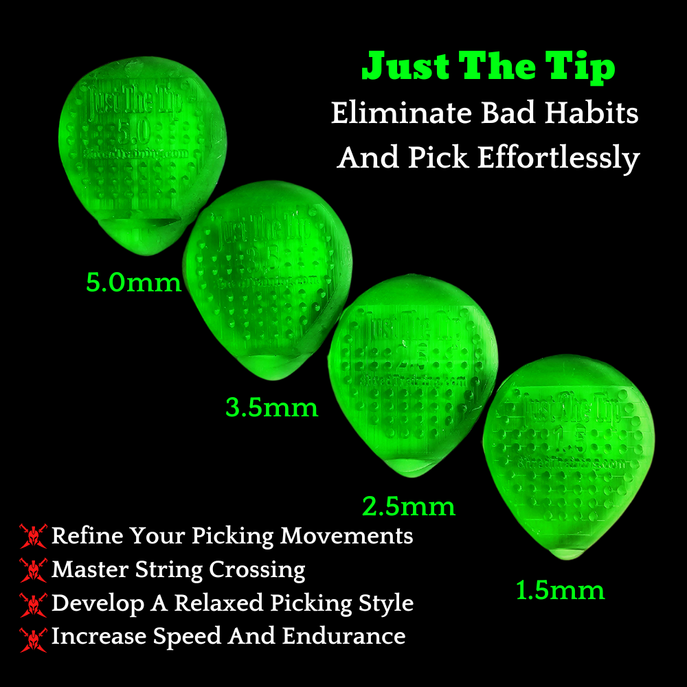 Just The Tip - Set of 4 Practice Picks