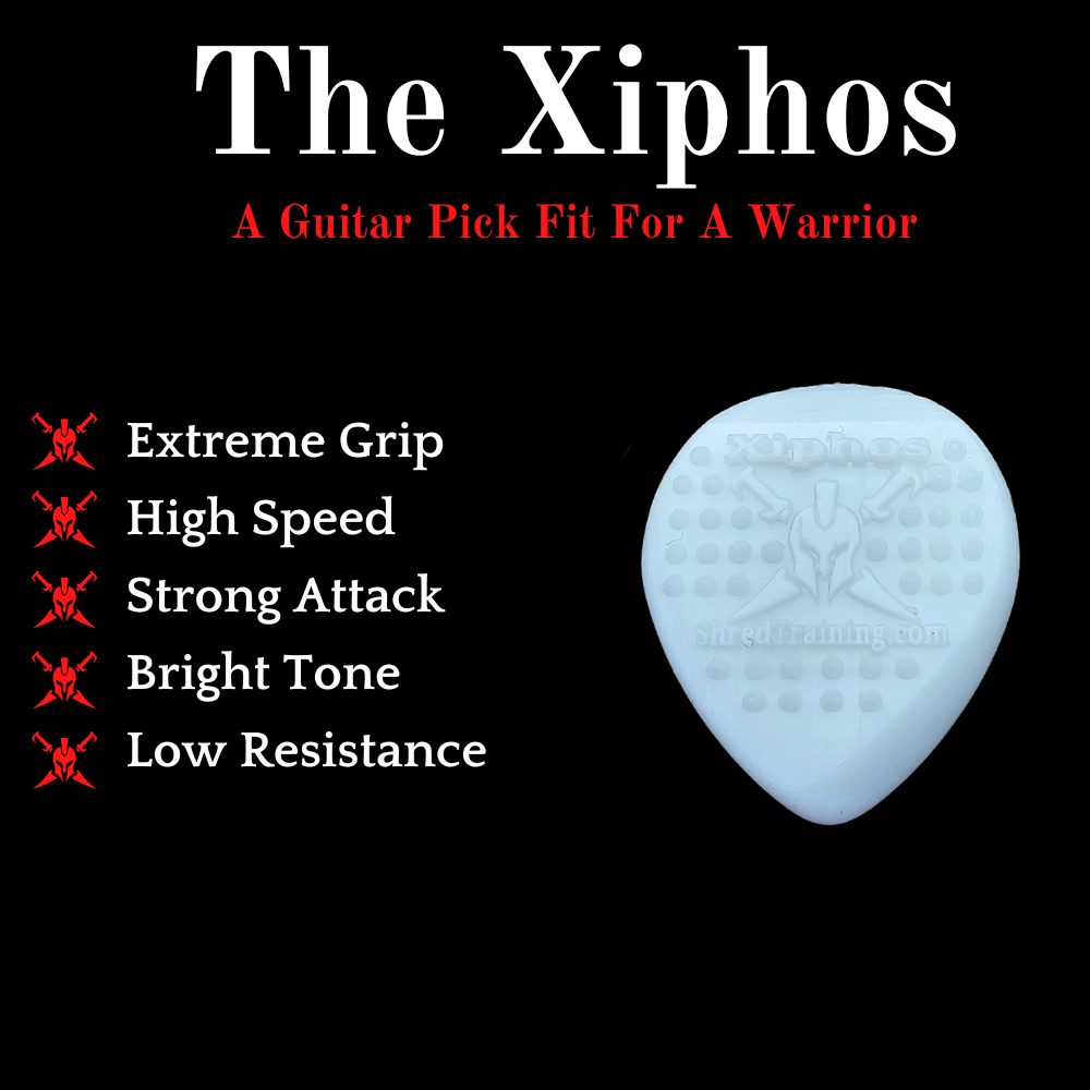 Xiphos Guitar Pick - Set of 3 Picks - 3 Sizes