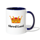 Shred Lord Coffee Mug - white/cobalt blue