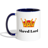 Shred Lord Coffee Mug - white/cobalt blue